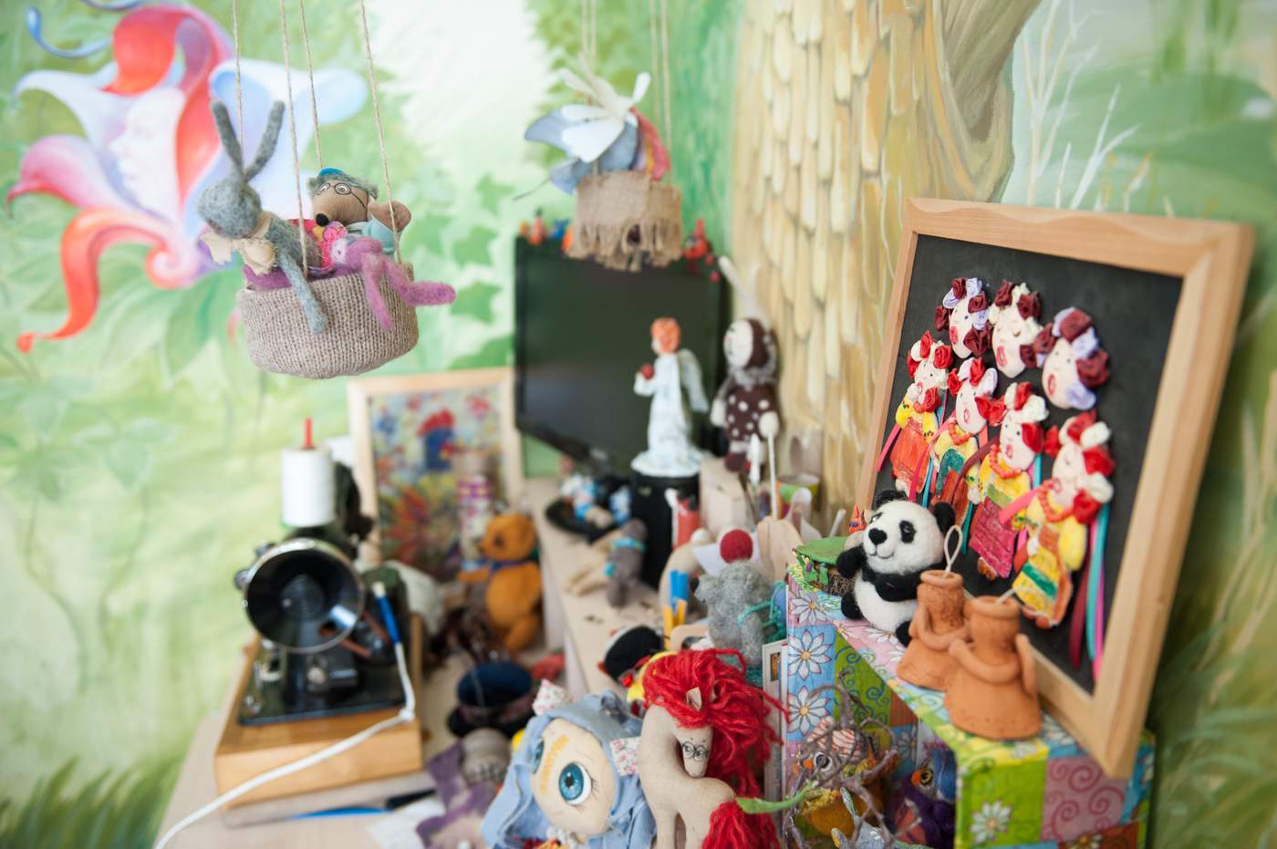 The interior of Valentina’s centre has been thoughtfully planned and decorated to remind its visitors of a wonderland