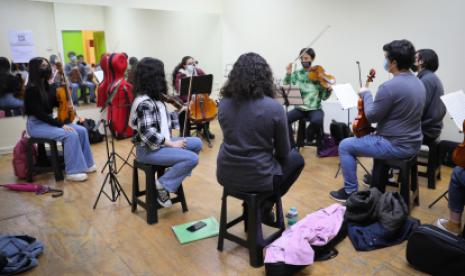 La música clásica abre la puerta a la inclusión social de los venezolanos en Chile