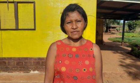 Lideresa guaraní lucha por su comunidad frente a los efectos del cambio climático en Paraguay