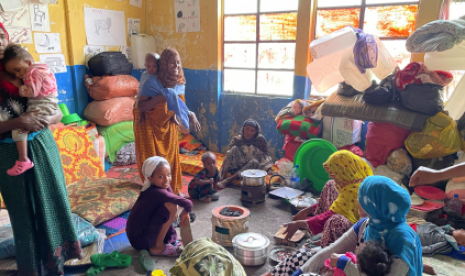 A Vital Lifeline for Families Displaced in Ethiopia Due to Conflict 