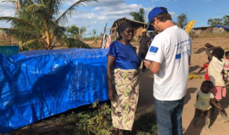 After the Storm: Communities affected by Cyclone Kenneth receive shelter assistance through ECHO